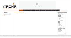 Desktop Screenshot of abchir.ma