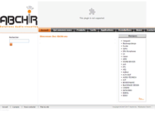 Tablet Screenshot of abchir.ma